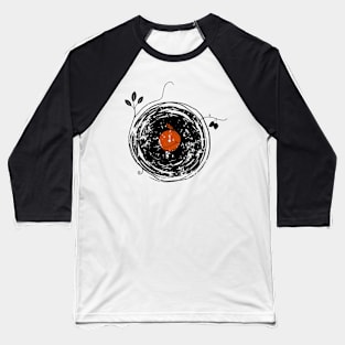 Enchanting Vinyl Records Vintage Baseball T-Shirt